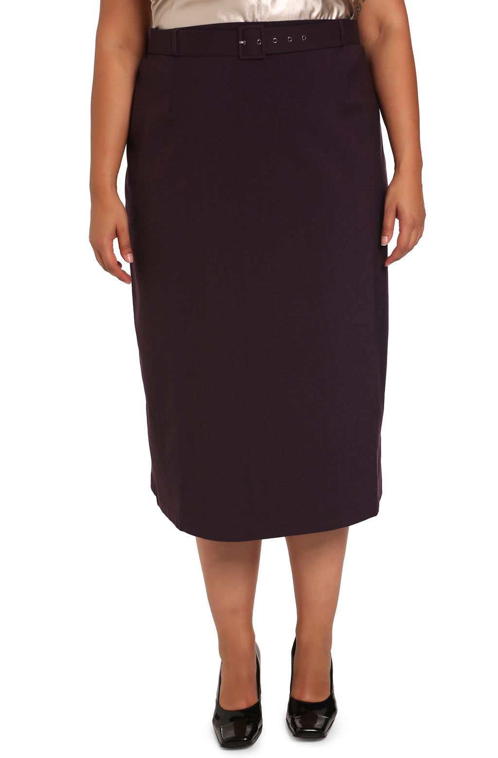 Lisabetta Skirt — Florentine Plum