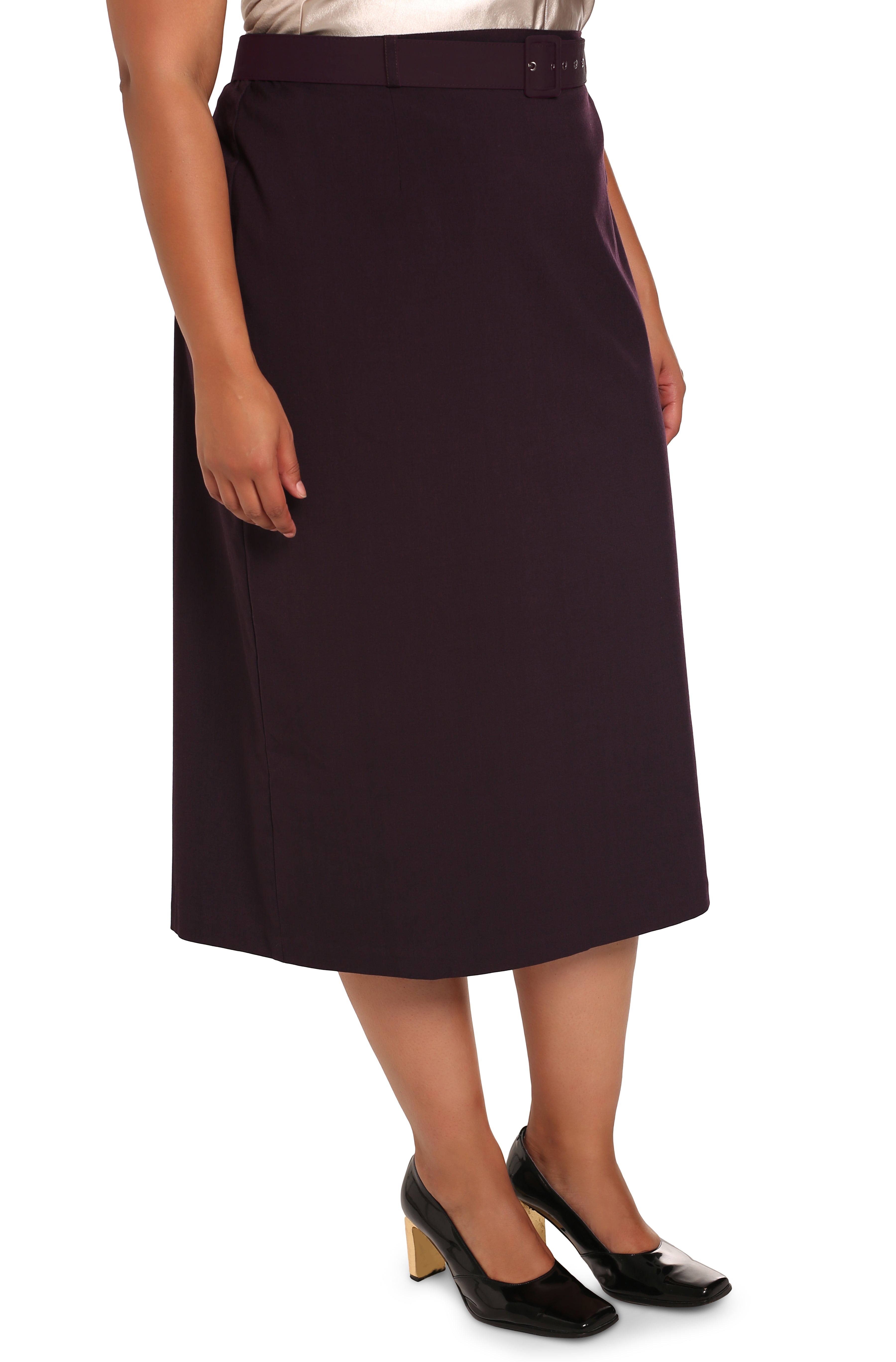 Lisabetta Skirt — Florentine Plum