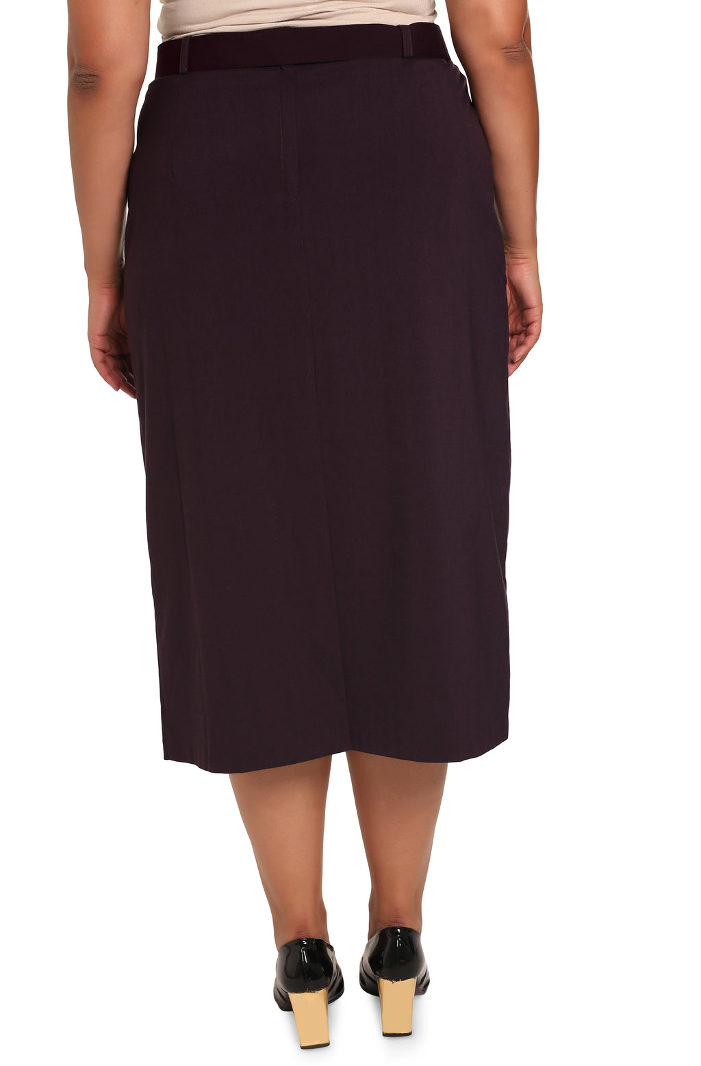 Lisabetta Skirt — Florentine Plum