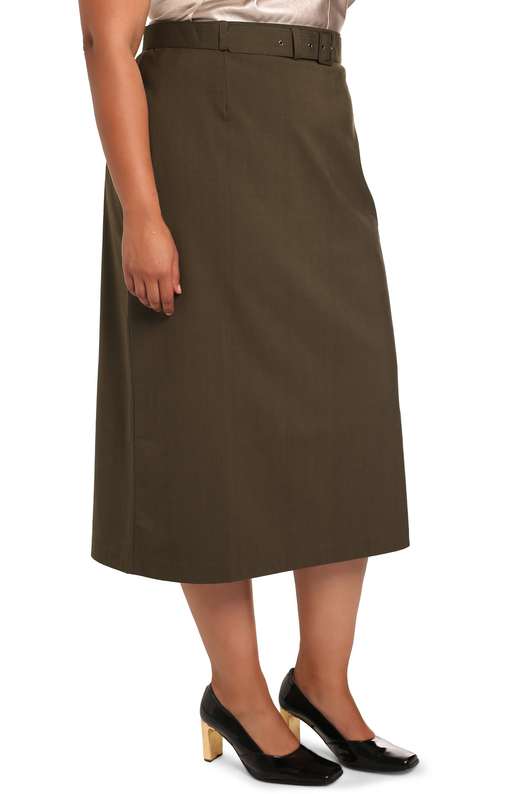 Lisabetta Skirt — Green Leaf