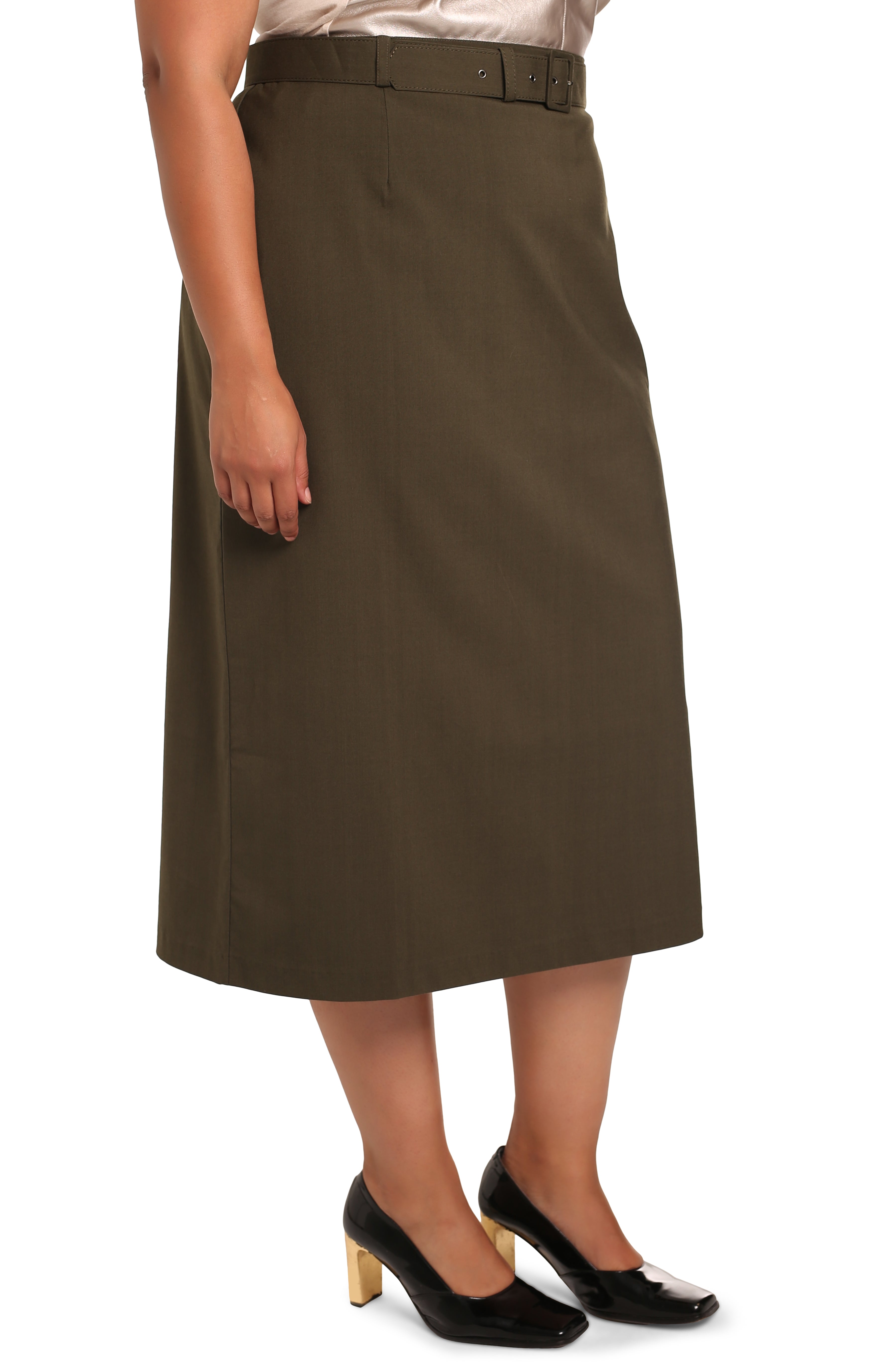 Lisabetta Skirt — Green Leaf