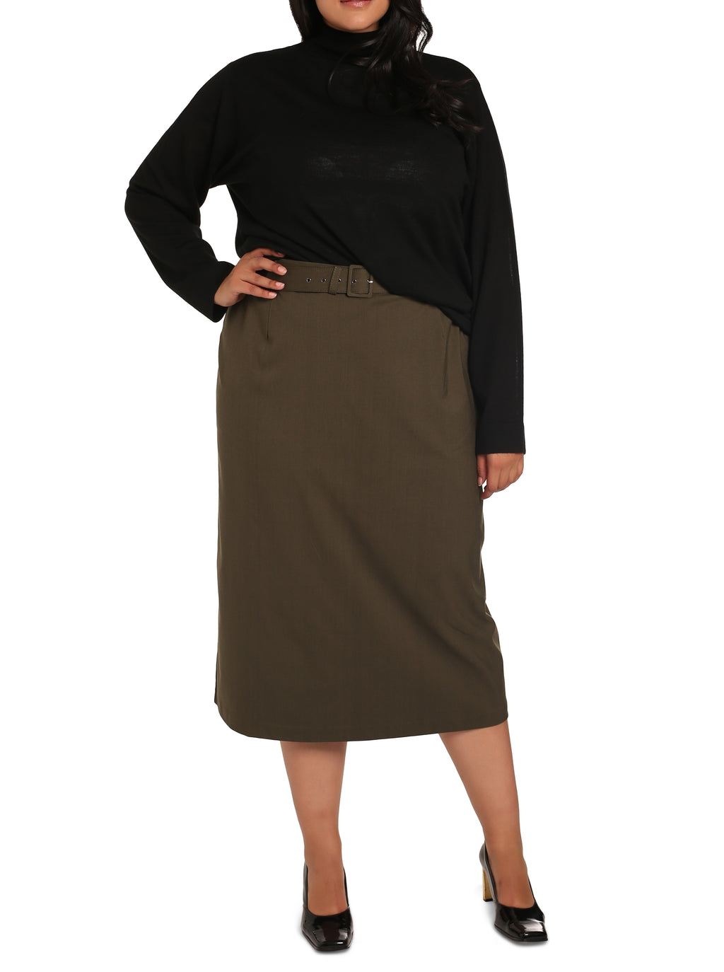 Lisabetta Skirt — Green Leaf