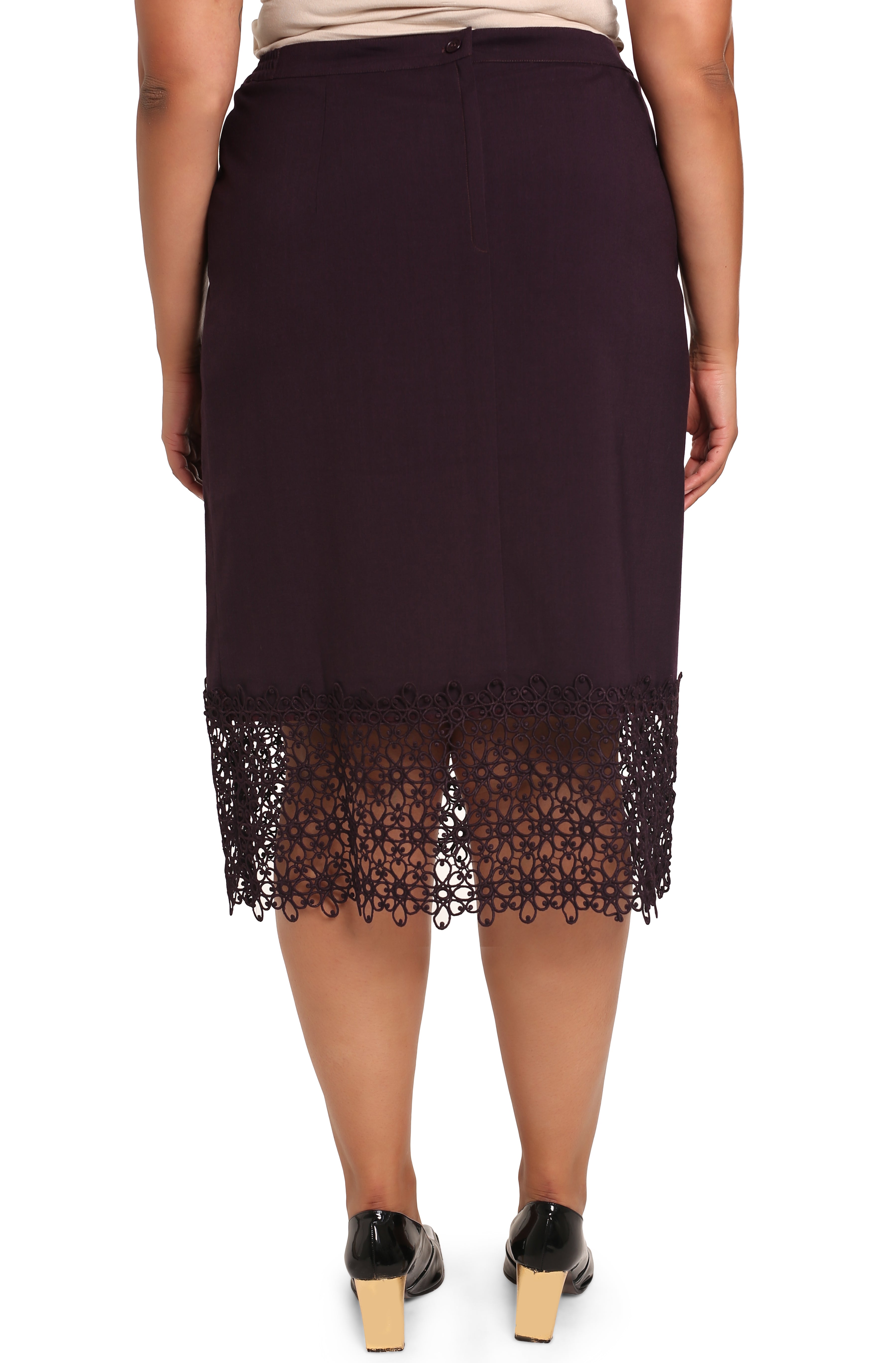 Paula Skirt — Florentine Plum