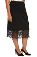 Paula Skirt — Carbon Black