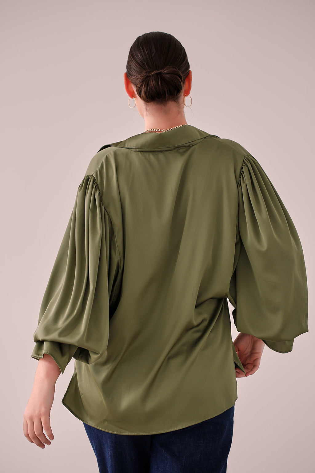Roberta Shirt — Sage
